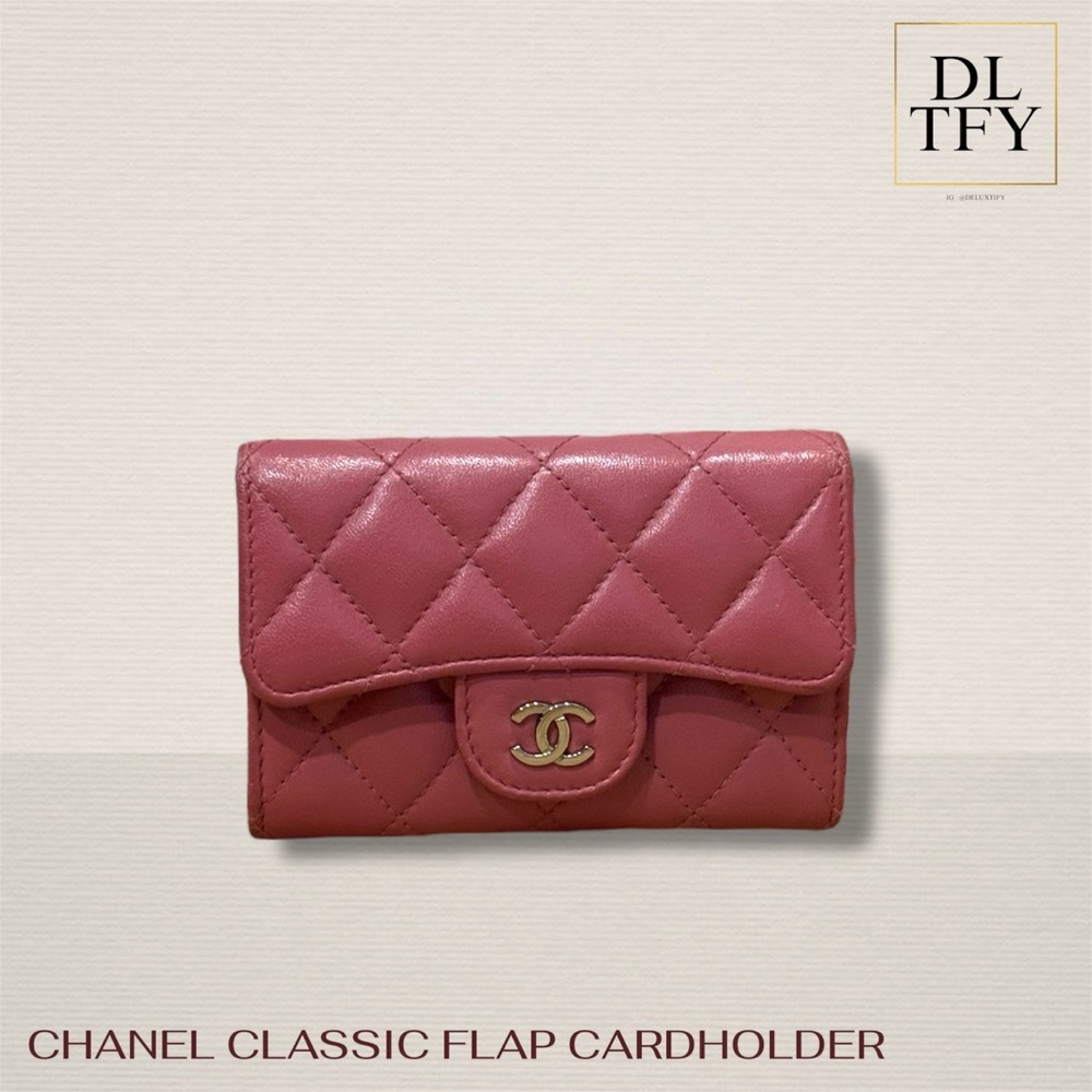Chanel Classic Cardholder Pink
